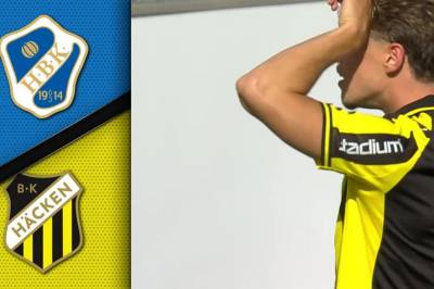 Se høydepunktene fra Halmstad - BK Hacken