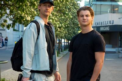 Henrik Viken og Jørgen Karterud på rømmen i «Jaget»