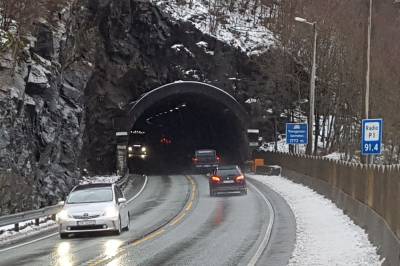 Dundra inn i tunnel­veggen med over 2 i promille