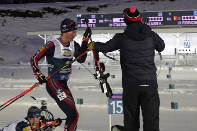 Lægreid tok sesongens første siger då norsk håp øydela våpenet sitt