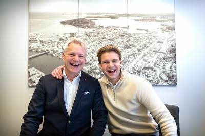 Nå følger Start-heltens sønn i farens fotspor på en ny arena