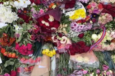 Se blomstene på Slottsplassen
