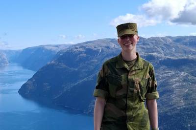 Silje (19) er 187 cm høy. Det gir henne en stor fordel