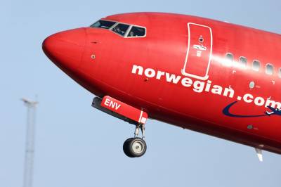 Drama på Norwegian-fly