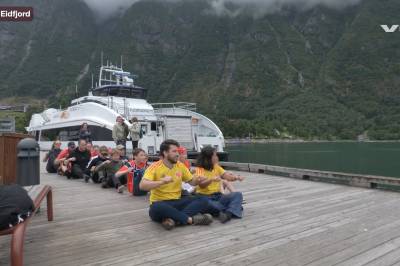 Her ror Colombia og Eidfjord sammen!