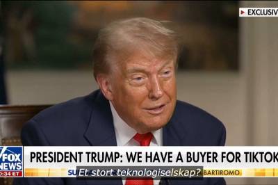 Donald Trump sier han har en kjøper for Tiktok