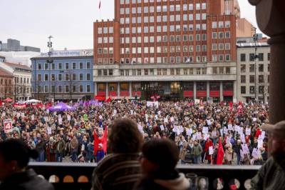 – Vi står her fordi det fortsatt trengs