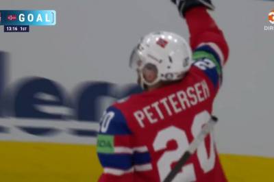 Mathias Emilio Pettersen utnytter keepertabbe og sender Norge i ledelsen