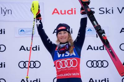Shiffrin satte tittelrekord – forbi Stenmark