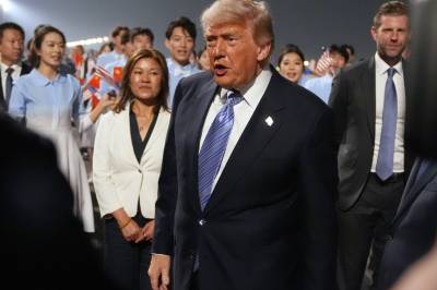 Trump har landet i Kina