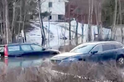 Lørenskog: Står i vann opp til dørene