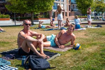 Melder opp mot 30 grader: – Godværet slo til da ferien begynte