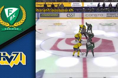 Se høydepunktene fra Färjestad - HV71