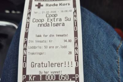 Hun vant en million i pantelotteriet – syv år tidligere vant hun også en million i Lotto