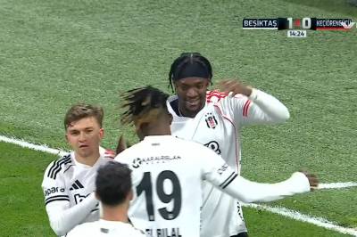 Se høydepunktene: Lekkert karatespark da Besiktas vant