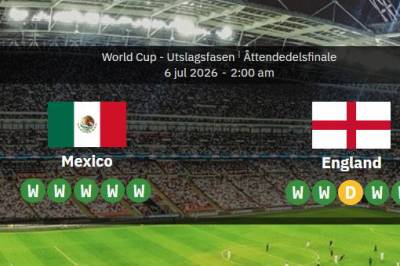 Mexico mot England: VM-drama på Azteca – høyde, torden og en vegg av meksikansk lidenskap