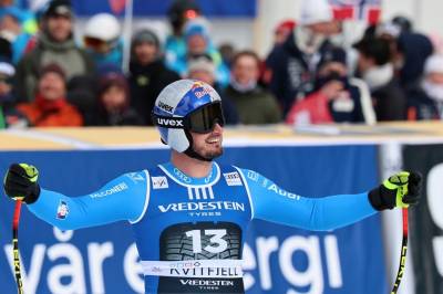 Paris detroniserte Jansrud i Kvitfjell