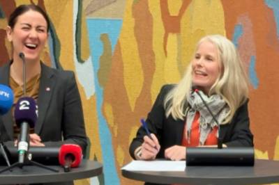 Fikk alle til å le: - Vil invitere på hyttetur