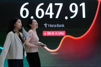 Wall Street-rekorder smitter over på Asia