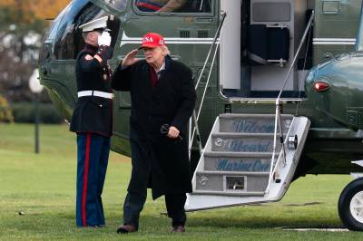 Trump ble hjemme. Det var like greit