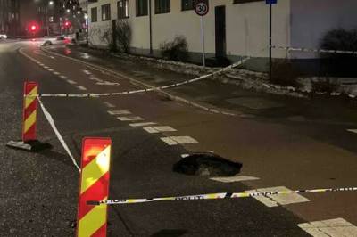 Synkehull på Marienlyst i Oslo