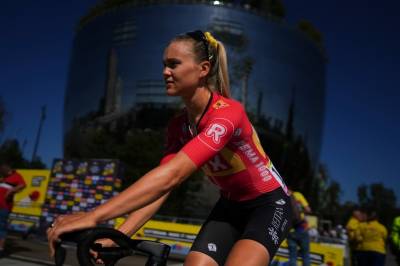 Katrine Aalerud nummer 13 i Fleche Wallonne