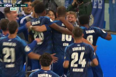 Dzeko med scoring for Schalke 04