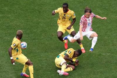 Kroatia ble gruppetoer etter seier mot Ghana – begge videre til sluttspill