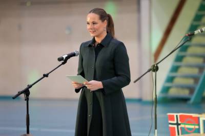 Prinsesse Ingrid Alexandra talte på samisk
