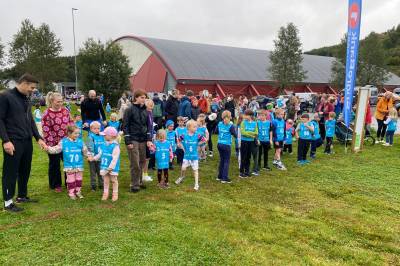 Barneløpet: Se hvem som løp i mål!