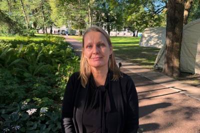 Først i køen: – Helt uvirkelig
