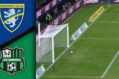Se høydepunktene fra Frosinone Calcio - Sassuolo