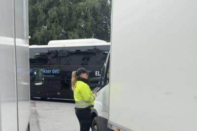 Kjørte farlig transport med falskt førerkort