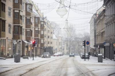 Her blir det hvit jul