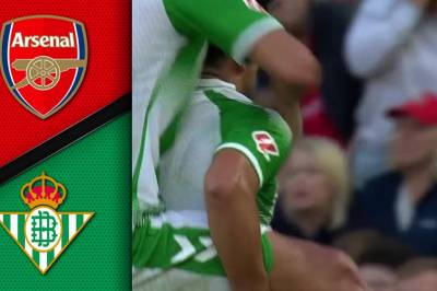 Se høydepunktene fra Arsenal - Real Betis