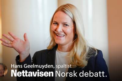 Se: Mette-Marit puster