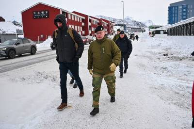 Her er det norske forsvaret på plass på Grønland