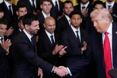 Lionel Messi møtte Donald Trump – presidenten snakket om krigen og Pelé