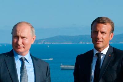 Reuters: Emanuel Macron har snakket med Vladimir Putin