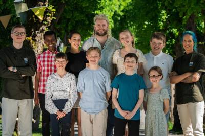 Serien ble spilt inn på Festningen. Nå kan den vinne Gullruten.