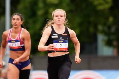 Henriette Jæger senket den norske rekorden på 200 meter – 22,55 i NM