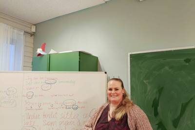 Har vært læreri 20 år. Tok klartvalg for datteren