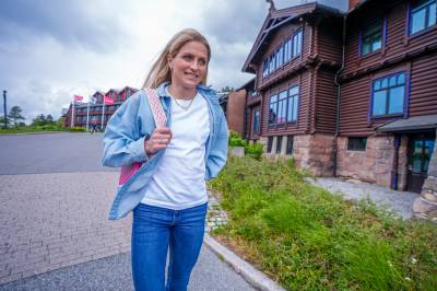 Johaug la ut fødsel på Strava: – Tøft gjort