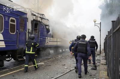 Jet-drevet drone mot VIP-tog i Ukraina: – Leter etter mottiltak
