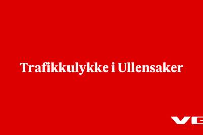 Trafikkulykke i Ullensaker