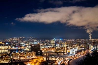 Rødt farevarsel om luftkvalitet i Oslo tirsdag kveld