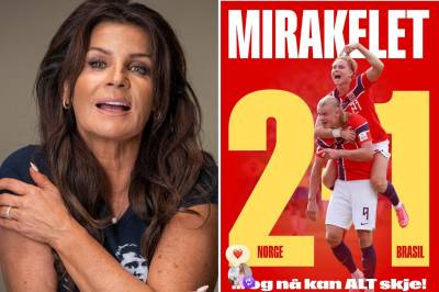 Carola feirer med VG-forside: «Norge!!!!»
