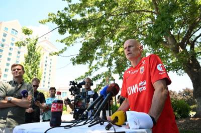 Pressekonferanse med Solbakken