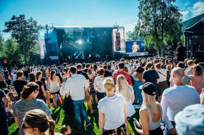 Festivalværet: - Jeg er ganske letta
