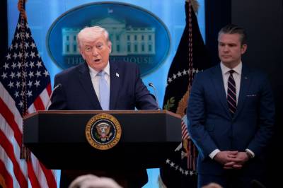 Trump om Iran: – Hele landet kan slås ut på én natt og den natten kan være i morgen